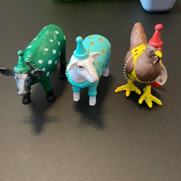 Target Other - Target Farm Animals Cake Topper Party Favors Bundle of 3